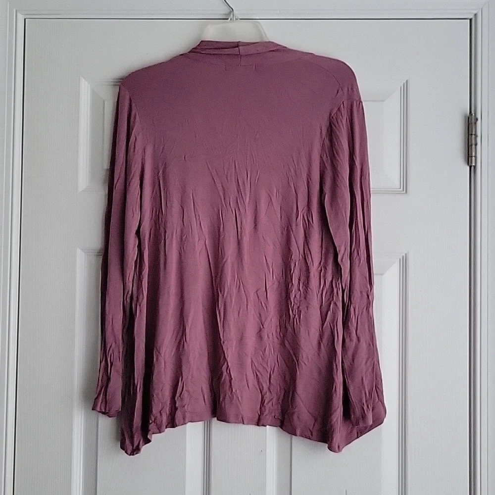 Notations Open Front Cardigan - Picture 6 of 11